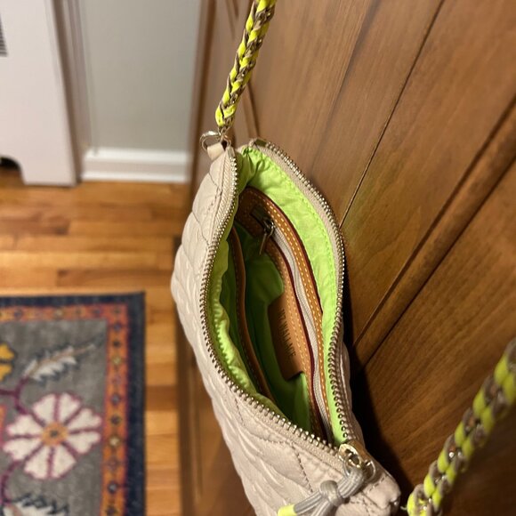 MZ Wallace Ruby Mini in Sesame / Neon Yellow / Light Gold - Picture 3 of 3